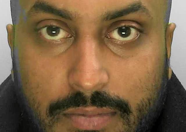 Rashidul Islam, 32, of Ivy Road, London. Photo: Sussex Police