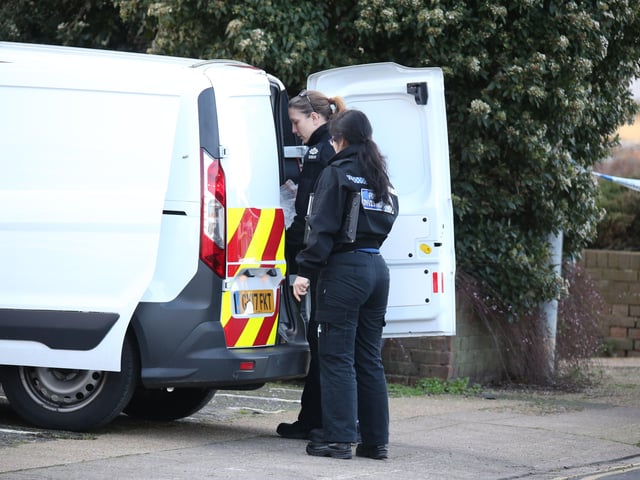 Pictures from the scene at Clarendon House