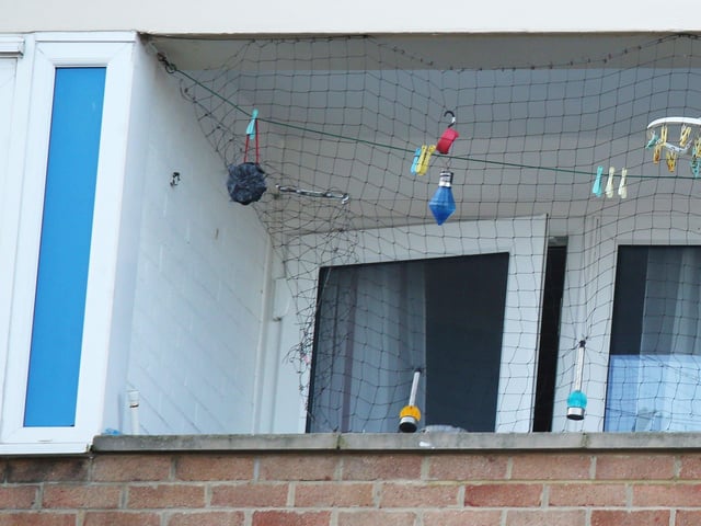 Pictures from the scene at Clarendon House