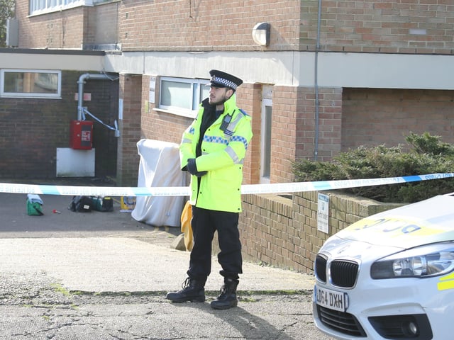 The crime scene around Clarendon House