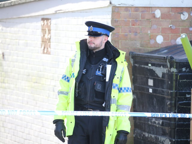 The crime scene around Clarendon House