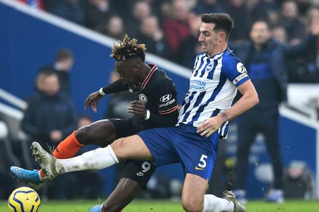 Albion skipper Lewis Dunk continues to be linked with a 50m move to Everton