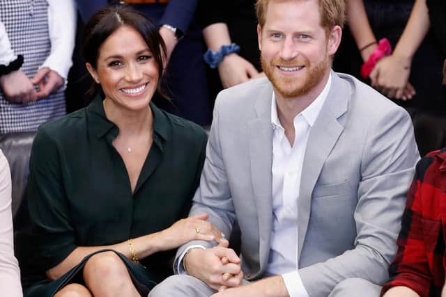 Meghan Markle and Prince Harry.(Photo by Chris Jackson/Getty Images)
