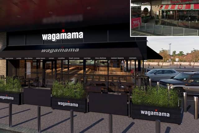 Plans for a Wagamama in Crawley