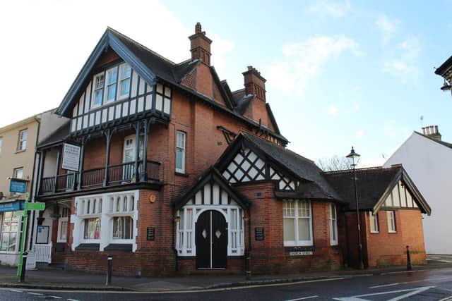 Flats above Henfield Funeral Services on the site of the  former Old Bell pub are up for sale