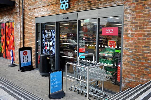 The new Co-op store in Burgess Hill. Picture: Steve Robards