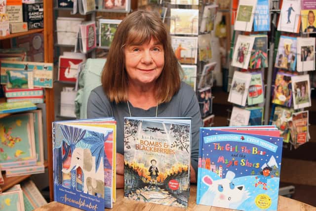 Julia Donaldson at The Steyning Bookshop. Picture: Derek Martin DM18102789a