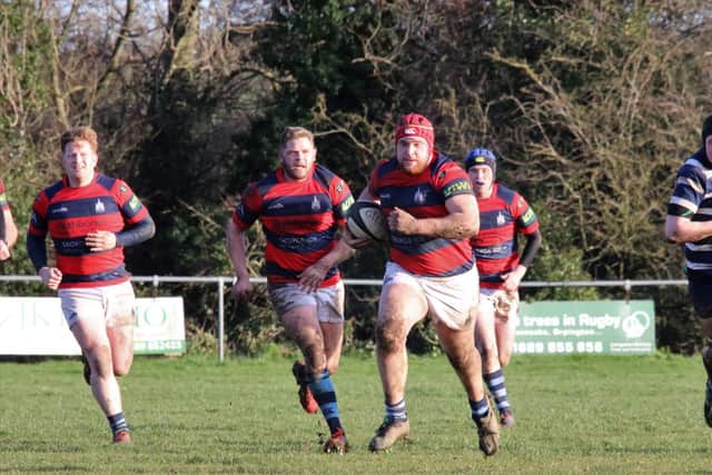 Sam Drayson in possession for Chi at Westcombe Park / Picture: Alison Tanner