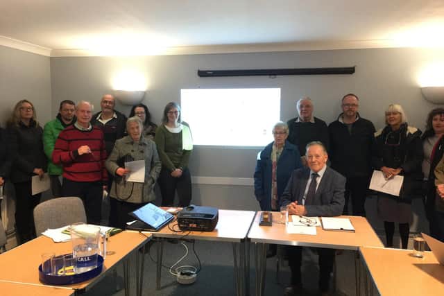 Fishbourne Parish Council held a meeting on Tuesday evening, which was attended by around 25 members of the public, concerned by the planning application