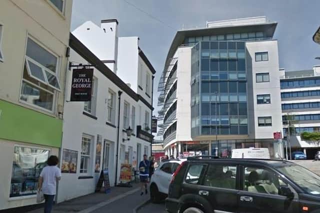 The Royal George Pub in Hastings (photo from Google Maps Street View)