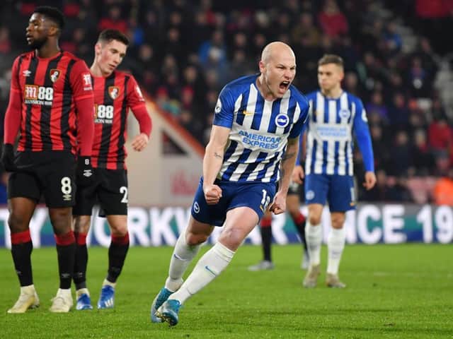 Aaroon Mooy has completed a permanent move to Brighton following his loan period