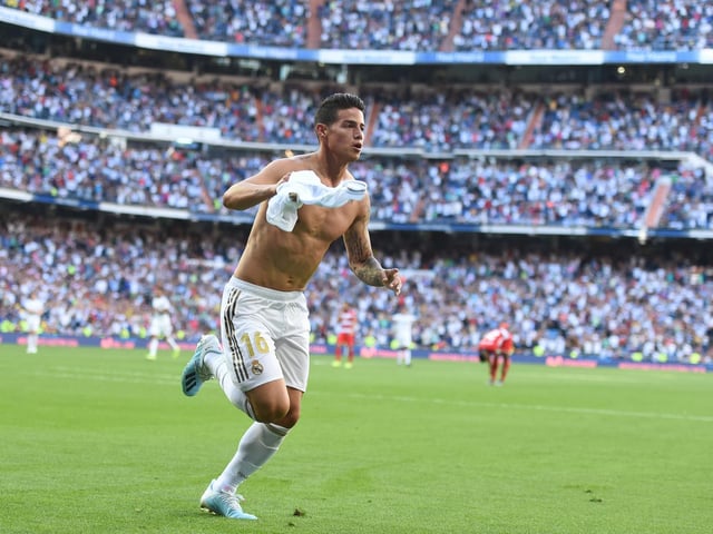 He's failed to make the leap to footballing greatness promised by his stunning 2014 World Cup campaign with Colombia, and could be allowed to leave the Bernabeu this month. Everton and Arsenal are said to be interested.