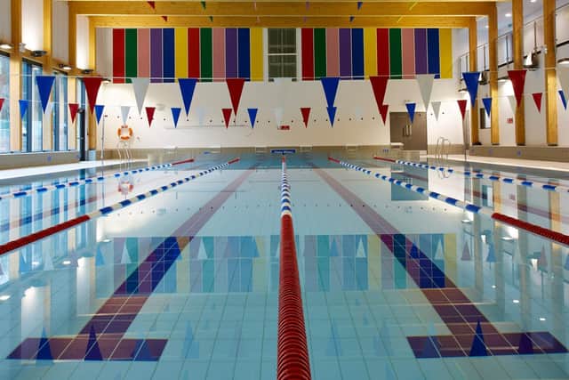 The school boasts a new swimming pool in its state-of-the-arts sports centre
