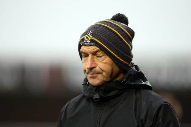 Colin Calderwood was sacked by Cambridge United