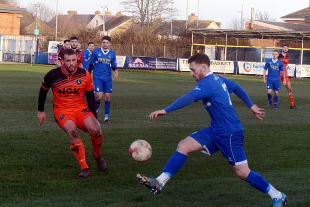 Action from Midhurst's visit to Selsey / Picture: Kate Shemilt