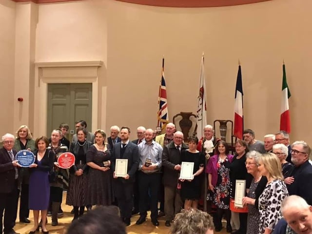 John Coldstream, not pictured individually, was awarded for his outstanding contribution to arts and community in Chichester.
