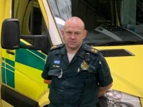 Paul Fisher, SECAmb paramedic and operating unit manager for Tangmere and Worthing