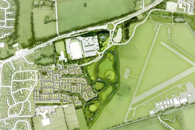 The plans for New Monks Farm