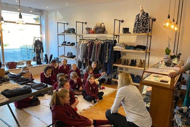 The children were tested on their knowledge of fast fashion and asked about the management of their own wardrobes