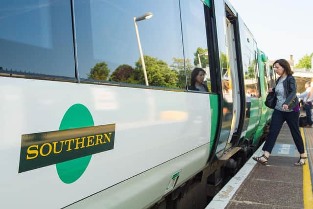 There is disruption on the railway line between Haywards Heath and Lewes