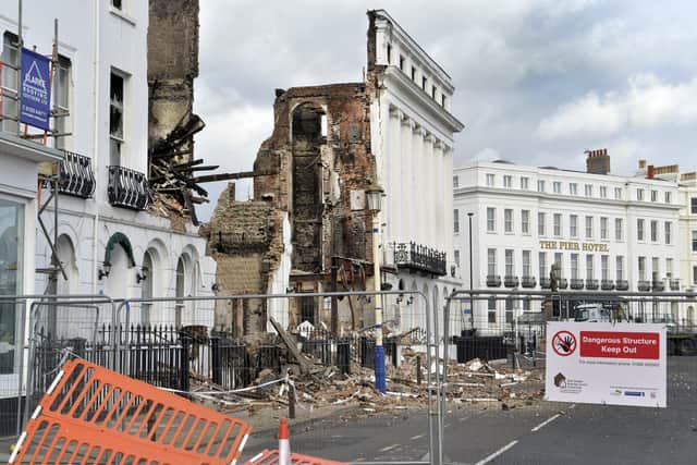 The Claremont Hotel in Eastbourne today (Photo by Jon Rigby) SUS-201202-090750001