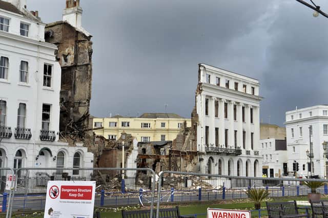 The Claremont Hotel in Eastbourne today (Photo by Jon Rigby) SUS-201202-090739001