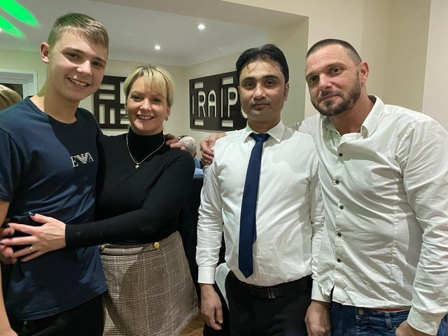 Raipur Indian restaurant held a fundraising evening for the Friends of Eastbourne Hospital. SUS-201202-094949001