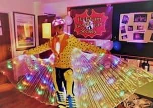 Fancy dress at Hailsham Bonfire Society fundraiser disco