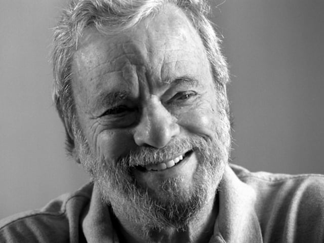 Stephen Sondheim Photo by Jerry Jackson