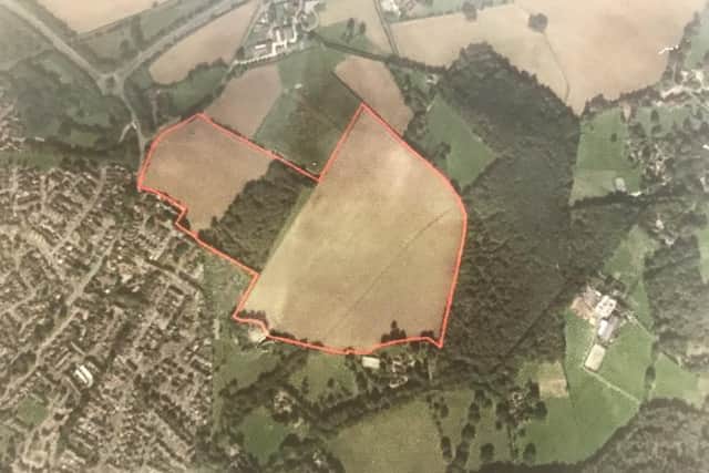 Developers want to build nearly 500 homes on land at Newhouse Farm, Roffey SUS-200214-113625001