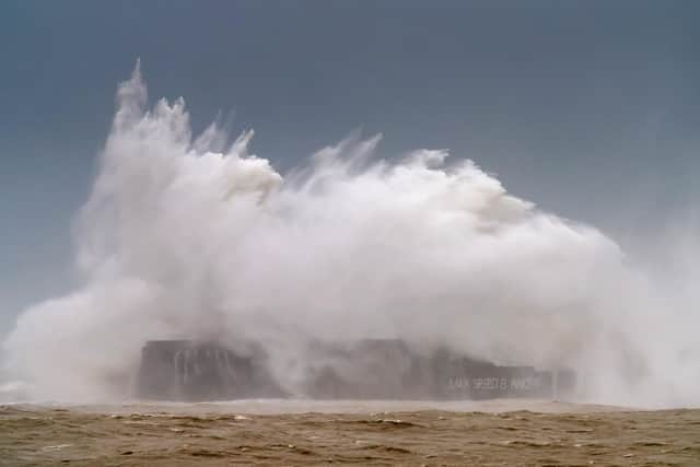 Storm Ciara brought flooding to Newhaven this week.Picture: Peter Cripps