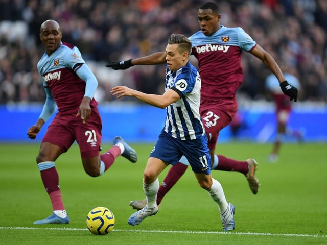 Arguably been Brightons best player at times. Despite bouncing in and out of the starting line up the winger has helped his teammates thrive in the final third. Trossard and Mac Allister alongside each other is tantalising. Inhaled a balloon.