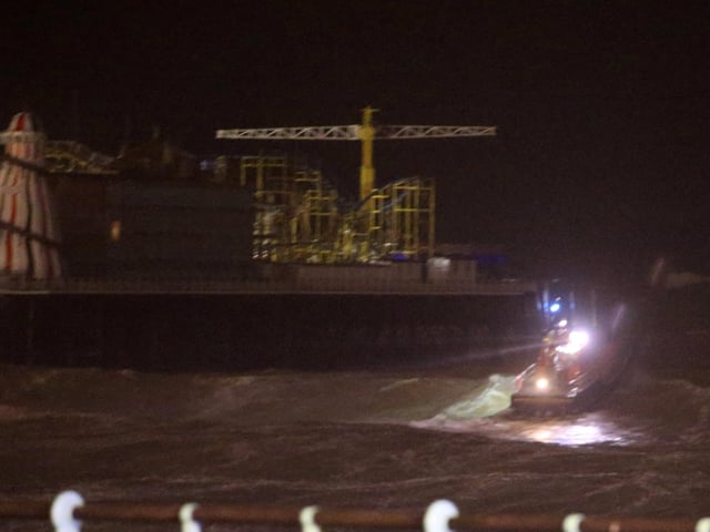 The emergency services conducted a huge sea search amid Storm Dennis SUS-200216-092625001