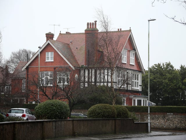 Ambulance crews respond to an incident at Kingswood Nursing Home, Heene Road, Worthing