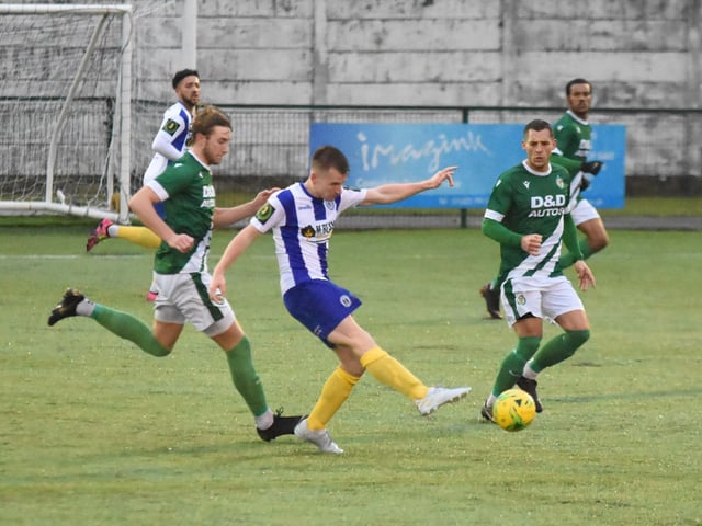 Keiran Rowe has a shot