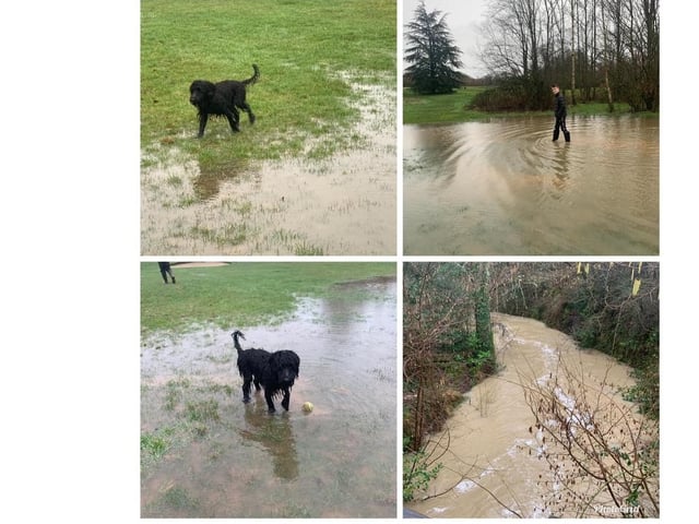 Rookwood Golf Course in Horsham was saturated SUS-200216-143717001