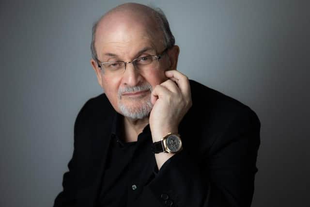 Salman Rushdie. Photo by Rachel Eliza Griffiths