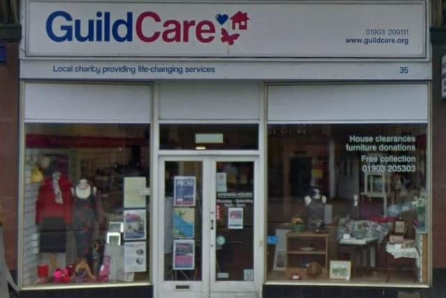 Guild Care's charity shop in Broadwater is getting a makeover. Picture: Google Maps