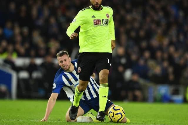 David McGoldrick proved a real handful for the Brighton defenders earlier this season at the Amex