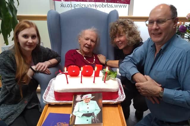 Irene Williams celebrated her 100th birthday with family and friends