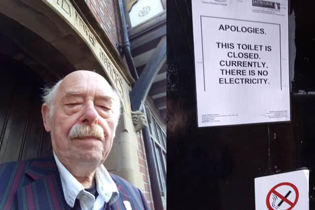 Lewes

deputy mayor Stephen Catlin previously raised concerns about the toilet facilities