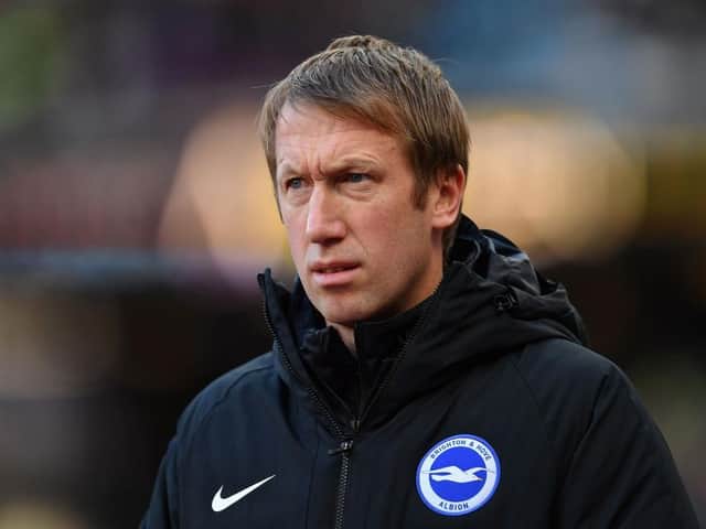 Graham Potter has yet to record a win in 2020 for Brighton