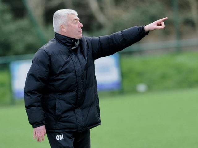 Action from Steyning Town v Alfold