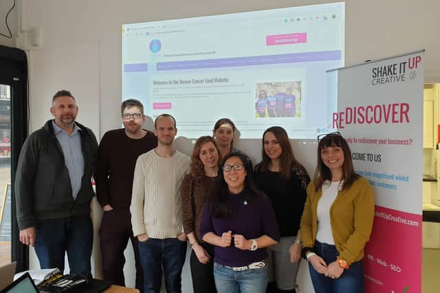 A team of digital creatives pooled their skills to voluntarily revamp the Sussex Cancer Fund website