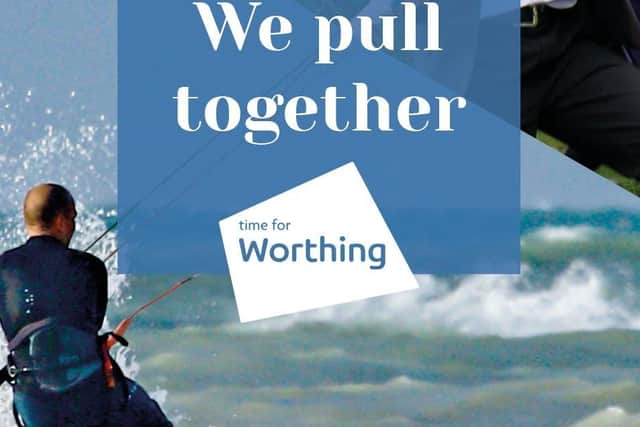 One of the Time For Worthing posters
