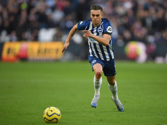 Threatened at times with some well-timed runs, finding acres of space behind the Palace defensive back line. One glorious ball across the face of goal for Solly March deserved a better finish