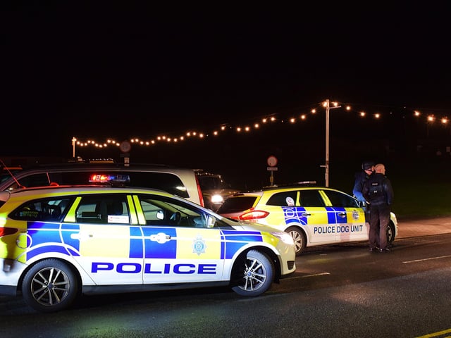 An Eastbourne man was arrested after a three hour stand-off with armed police in Redoubt Road on Saturday evening. Photo by Dan Jessup