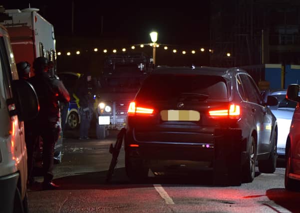 An Eastbourne man was arrested after a three hour stand-off with armed police in Redoubt Road on Saturday evening. Photo by Dan Jessup