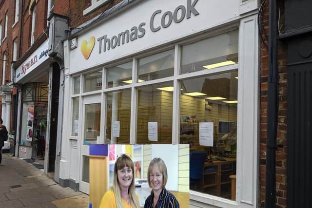 In lateOctober, the former Thomas Cook branch in East Street was reopened to the public after Hays Travel bought 404 of the companys collapsed network of shops