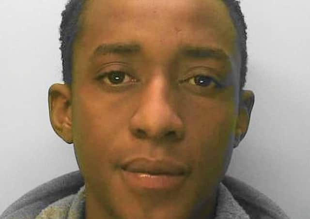 Nkanyiso Mbambo is wanted by police. Photo: Sussex Police